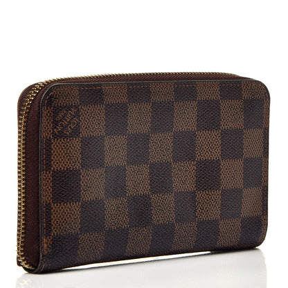 Louis Vuitton Damier Ebene Zippy Compact Wallet 3 of 7