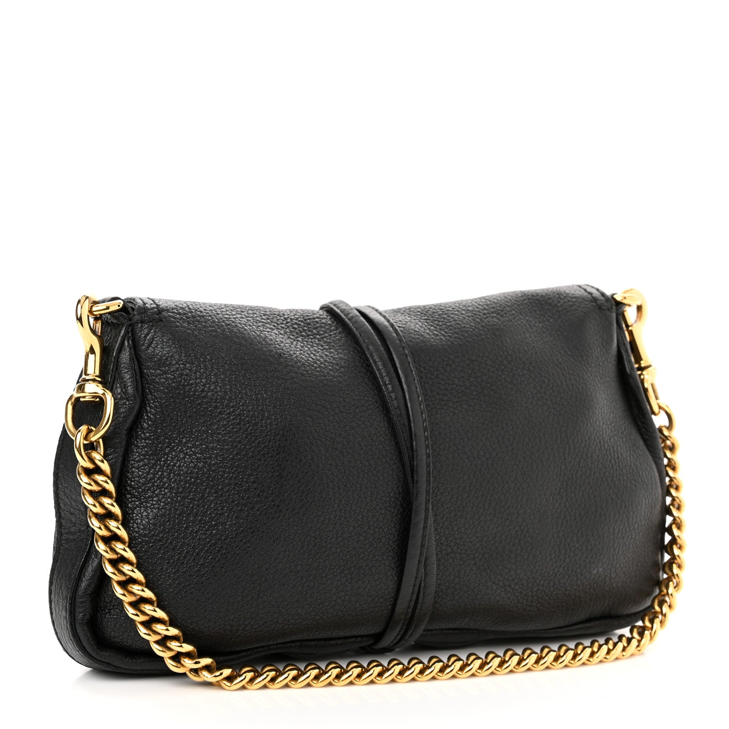 Gucci Calfskin Bamboo Croisette Evening Bag 3 of 10