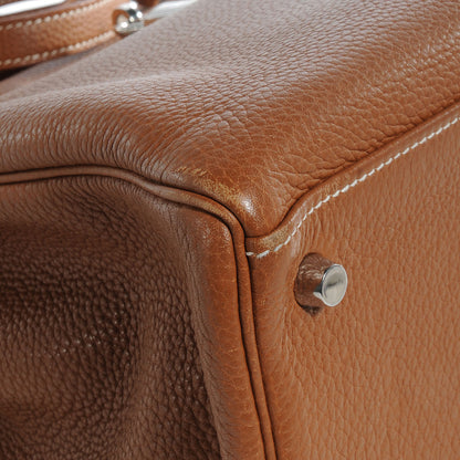 Hermes Taurillon Clemence Kelly Retourne 35 Gold 7 of 12