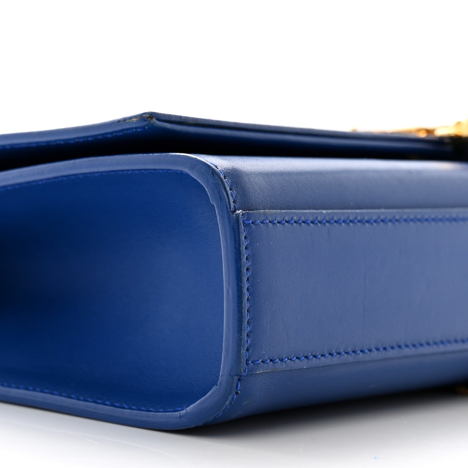 Saint Laurent Smooth Calfskin Medium Classic Monogram Kate Tassel Satchel Royal Blue 11 of 14