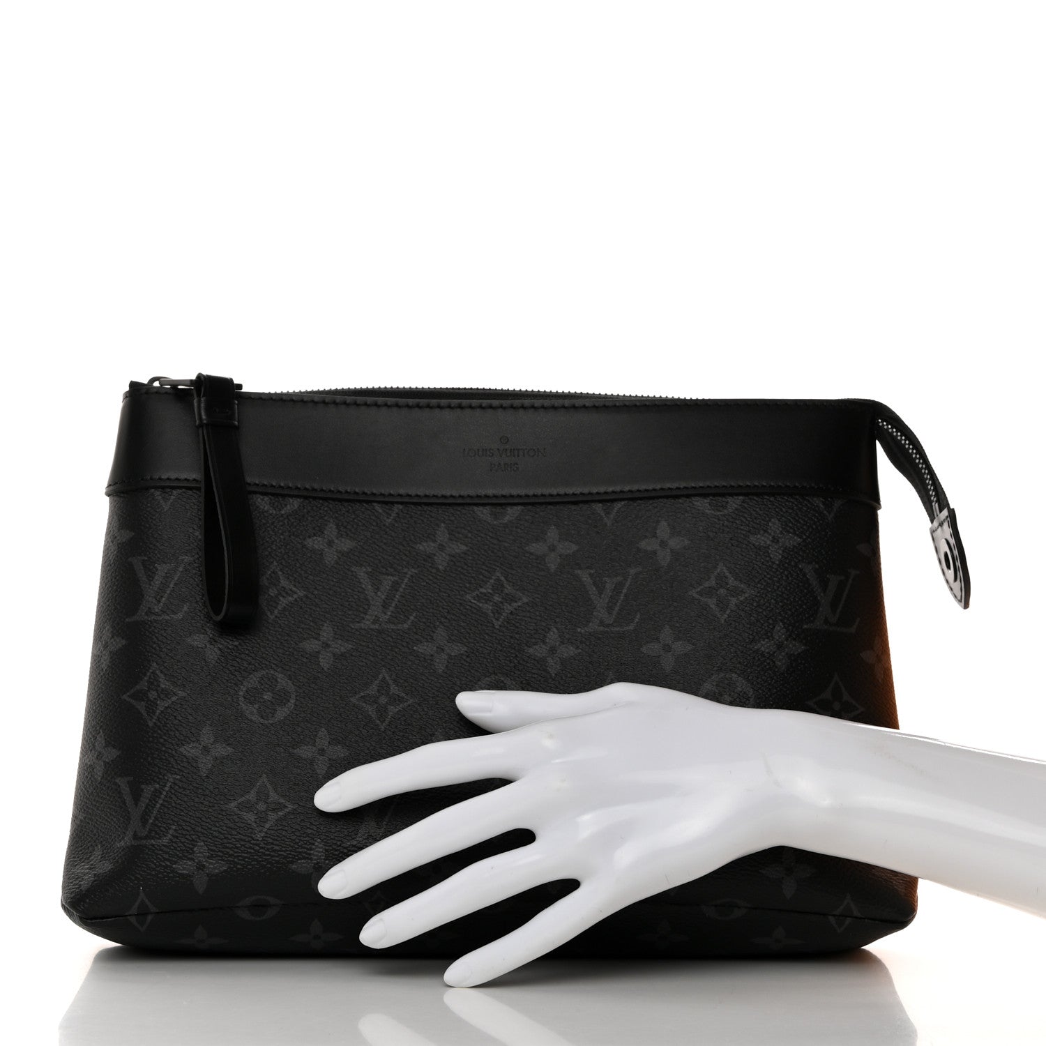 Louis Vuitton Monogram Eclipse Pochette Voyage Souple 2 of 8