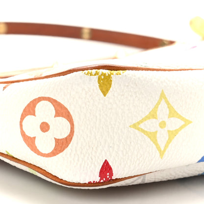 Louis Vuitton Monogram Multicolor Pochette Accessories White 8 of 10