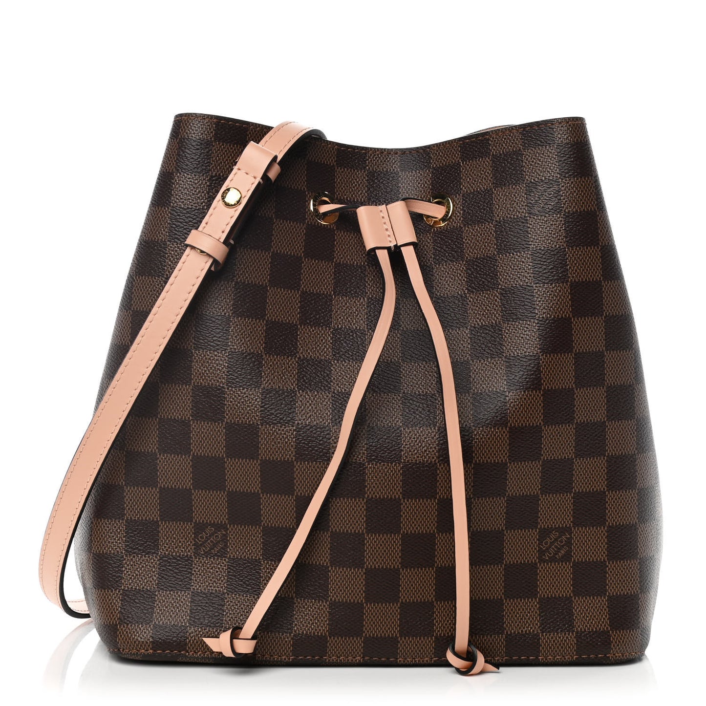 Damier Ebene Neonoe MM Venus Pink