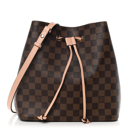 Louis Vuitton Damier Ebene Neonoe MM Venus Pink 1 of 9
