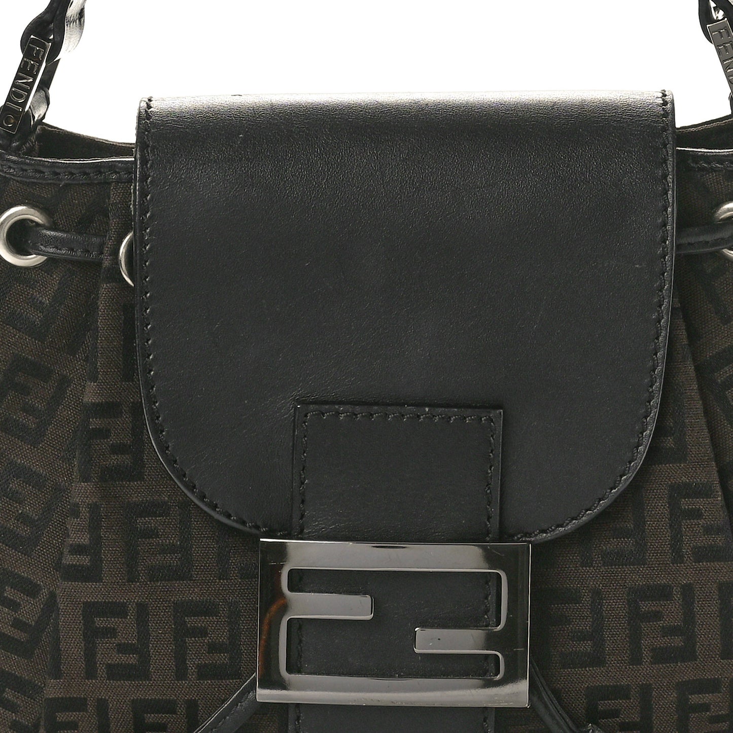 Zucchino Mini Shoulder Bag Tobacco Black