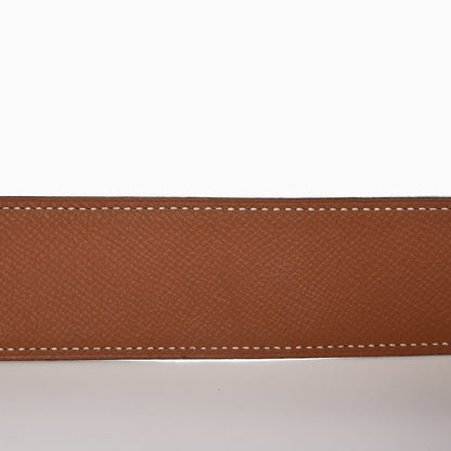 Hermes Epsom 42mm Constance2 H Belt 85 Orange Gold 9 of 10