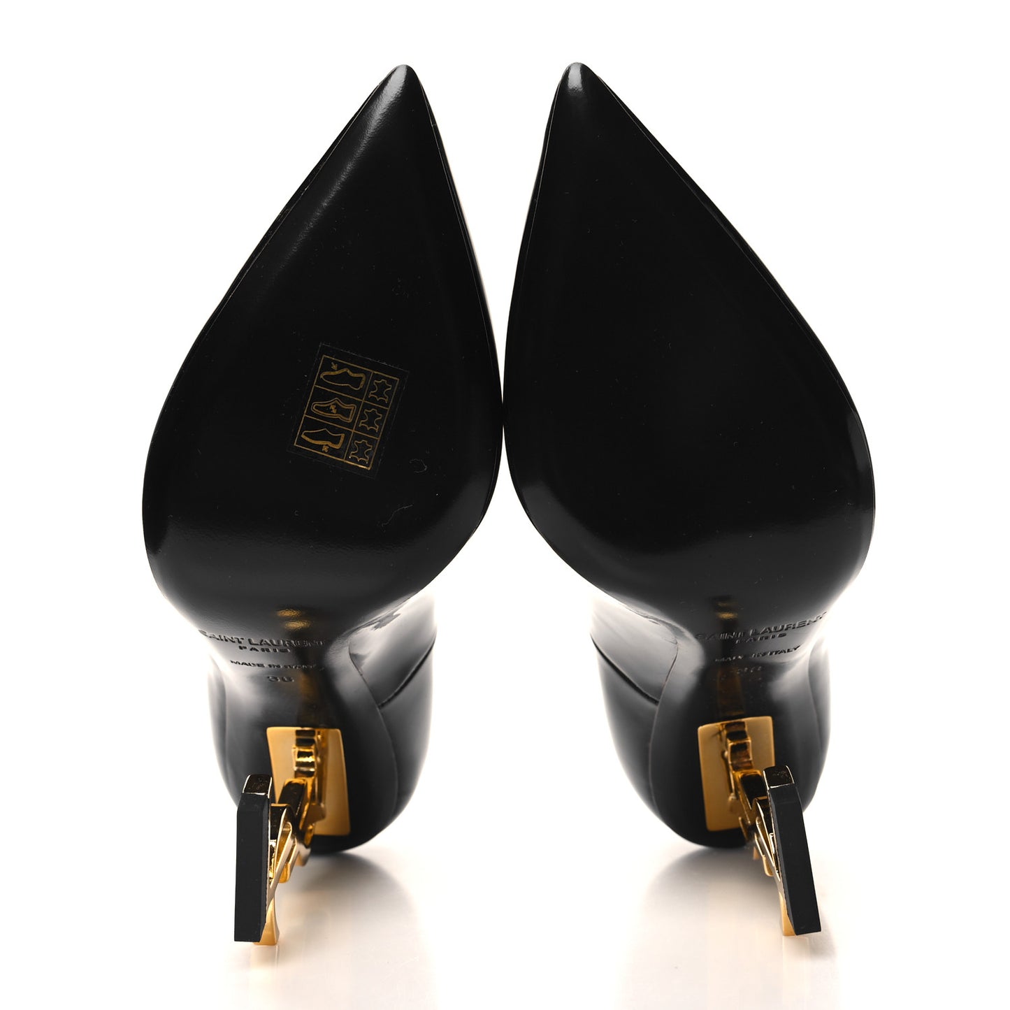 Patent Opyum 110 Pumps 36 Black Gold