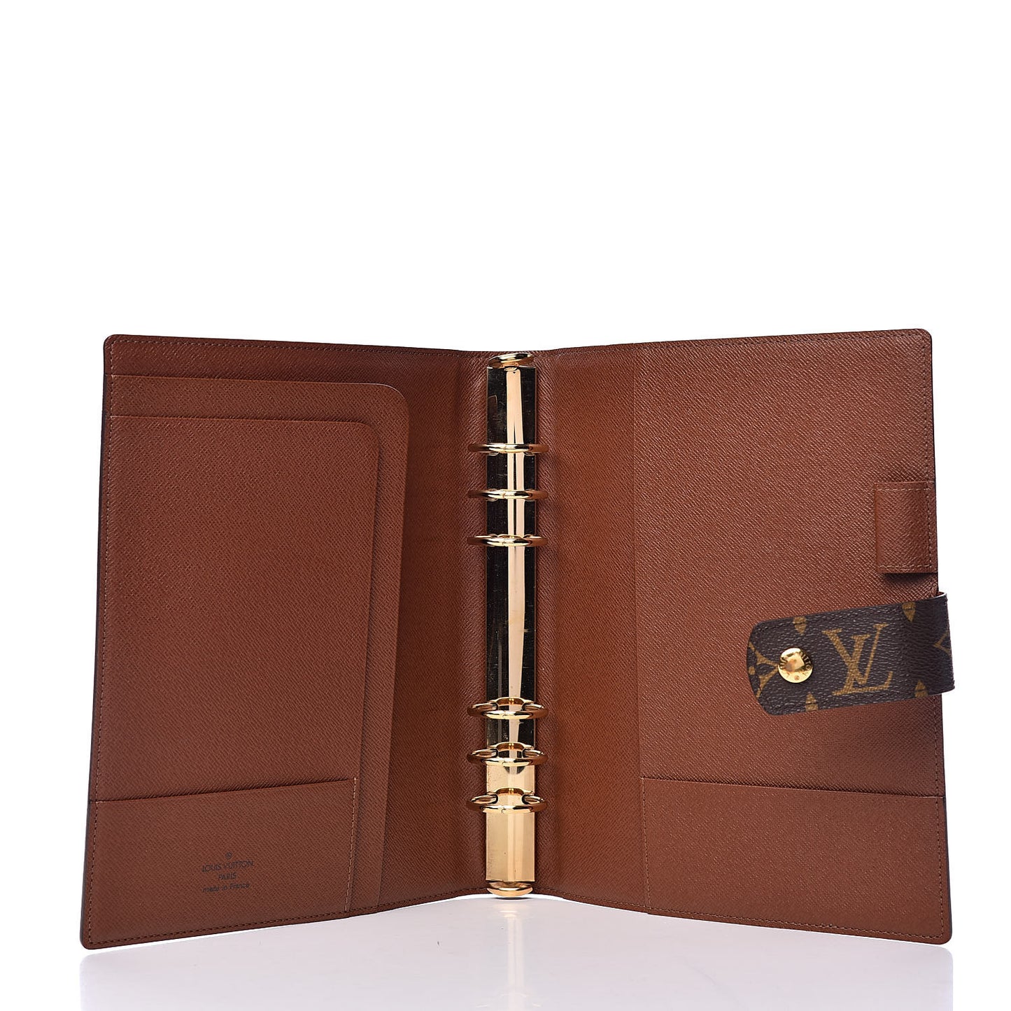 Monogram Large Ring Agenda Cover