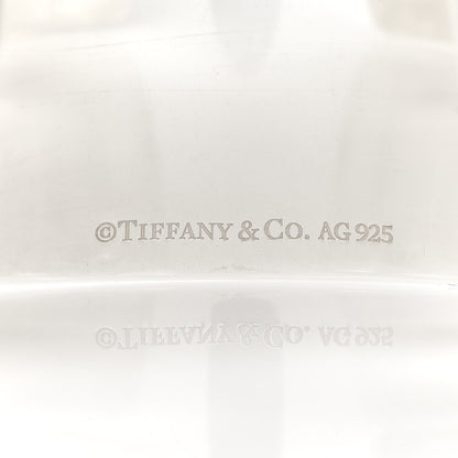 Tiffany Sterling Silver Large 1837 Cuff Bracelet 4 of 5