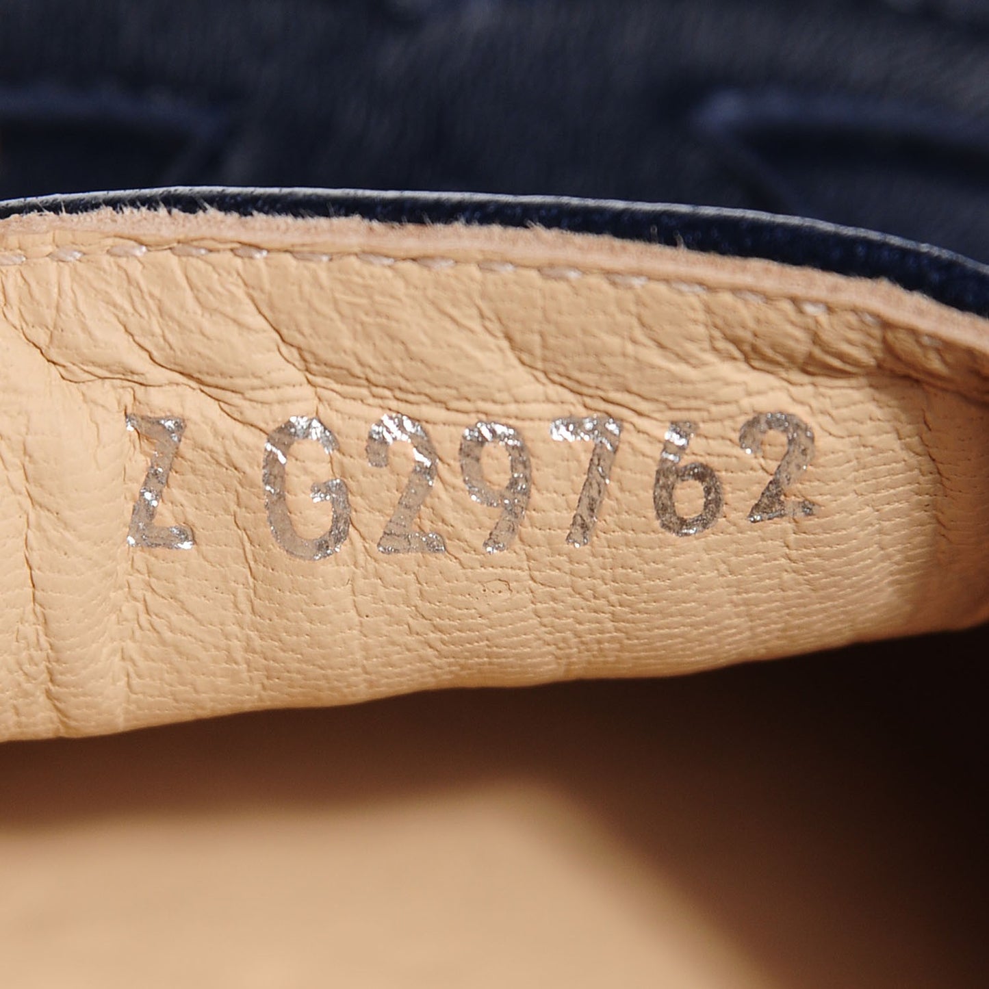 Lambskin Espadrilles 38 Navy Black
