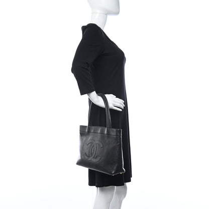 Chanel Caviar CC Timeless Tote Black 3 of 11