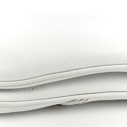 Christian Dior Calfskin Double Saddle Bag White 13 of 20