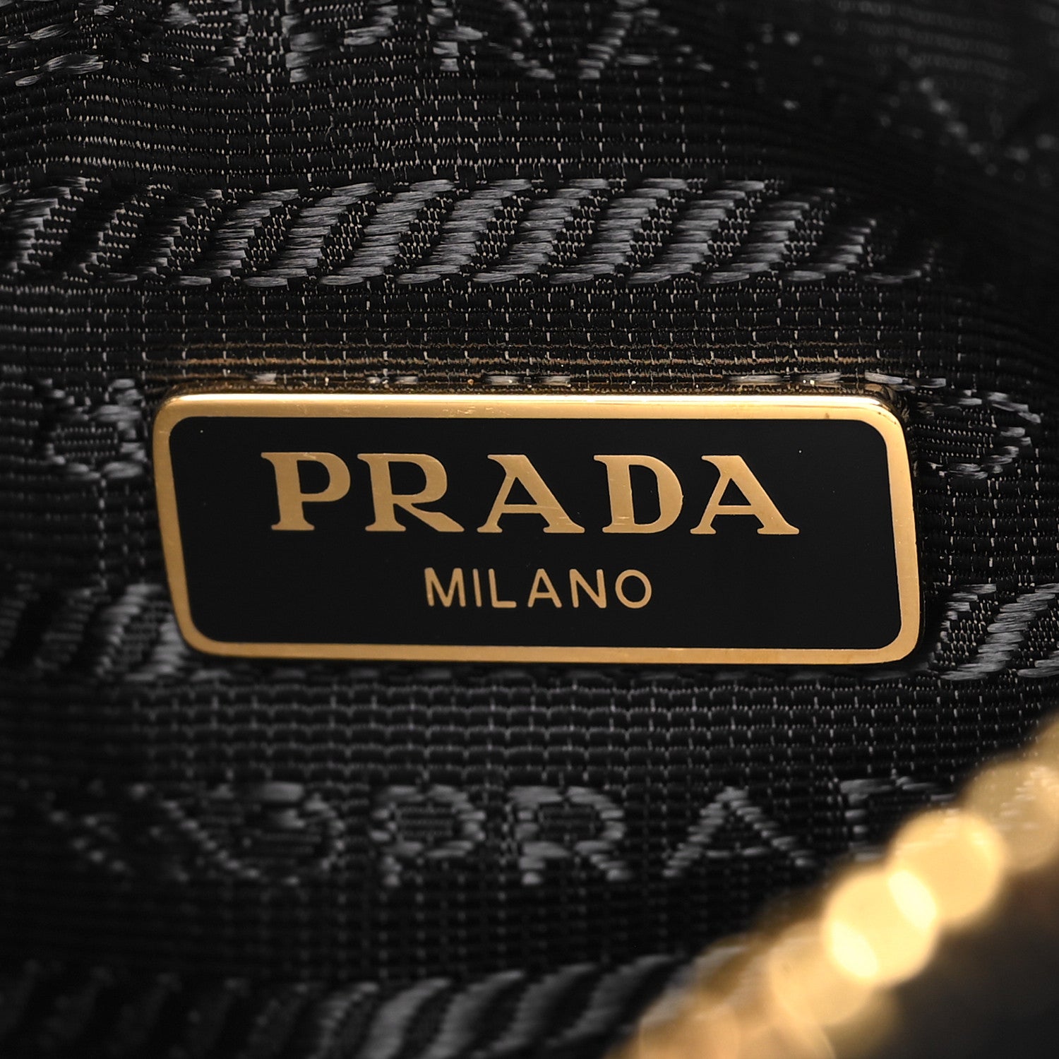 Prada Nylon Re-Edition 2005 Shoulder Bag Black 6 of 9