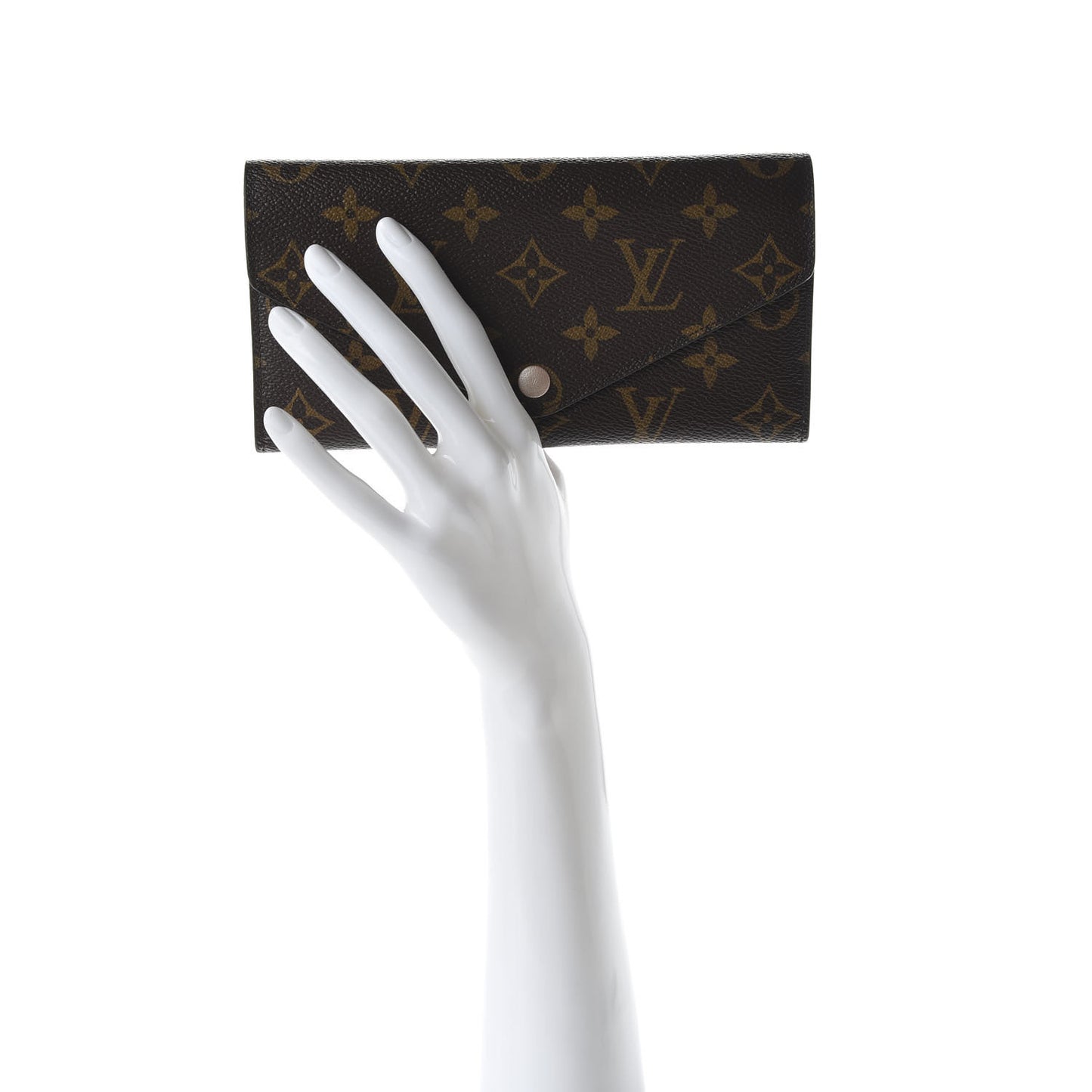 Monogram Josephine Wallet Rose Nacre