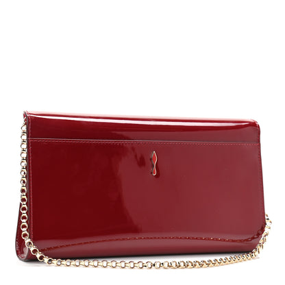 Christian Louboutin Patent Vero Dodat Clutch Carmin 2 of 10