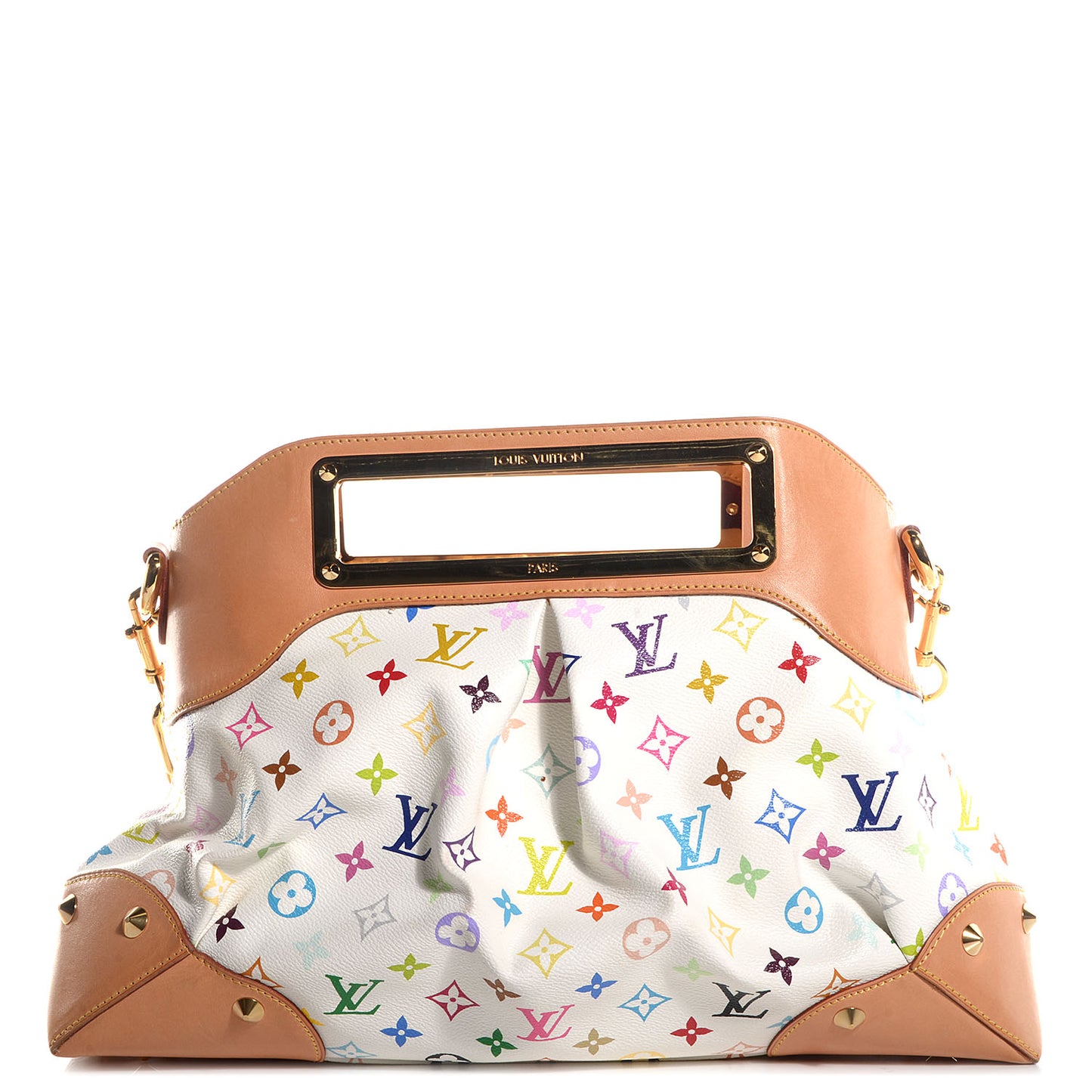 Monogram Multicolor Judy GM White