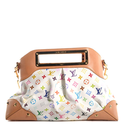 Louis Vuitton Monogram Multicolor Judy GM White 1 of 7