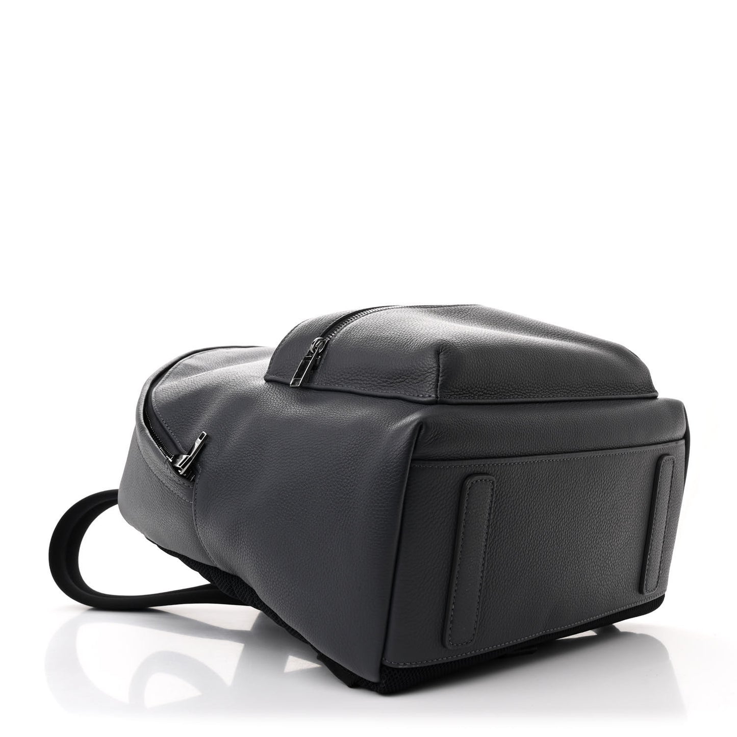 Calfskin Atelier Signature Print Backpack Grey