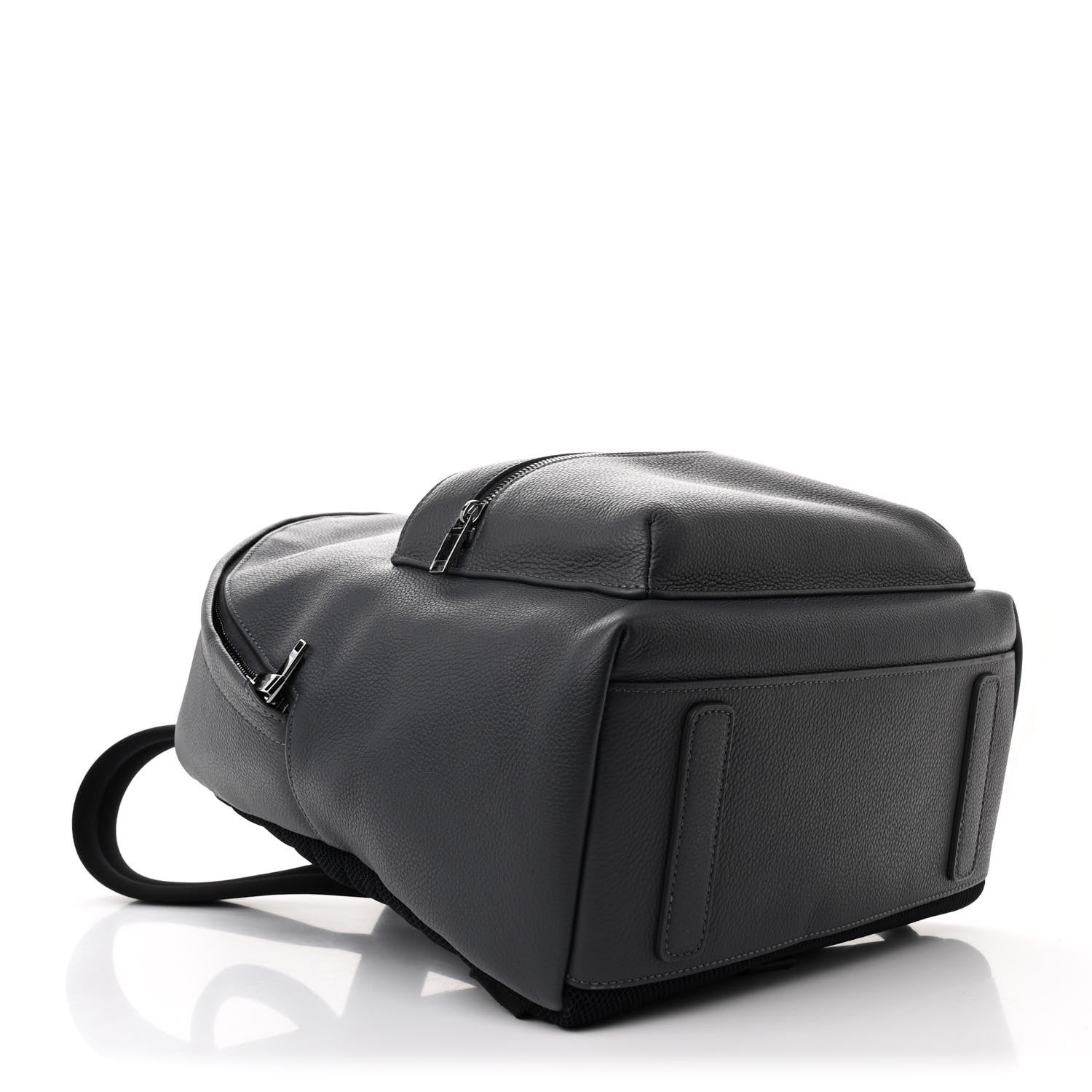 Christian Dior Calfskin Atelier Signature Print Backpack Grey 4 of 11