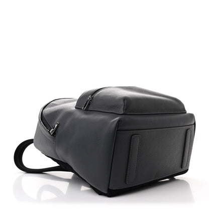 Christian Dior Calfskin Atelier Signature Print Backpack Grey 4 of 11