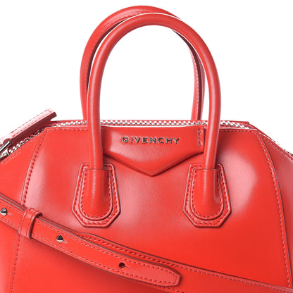 Givenchy Shiny Lord Calfskin Mini Antigona Red 8 of 10