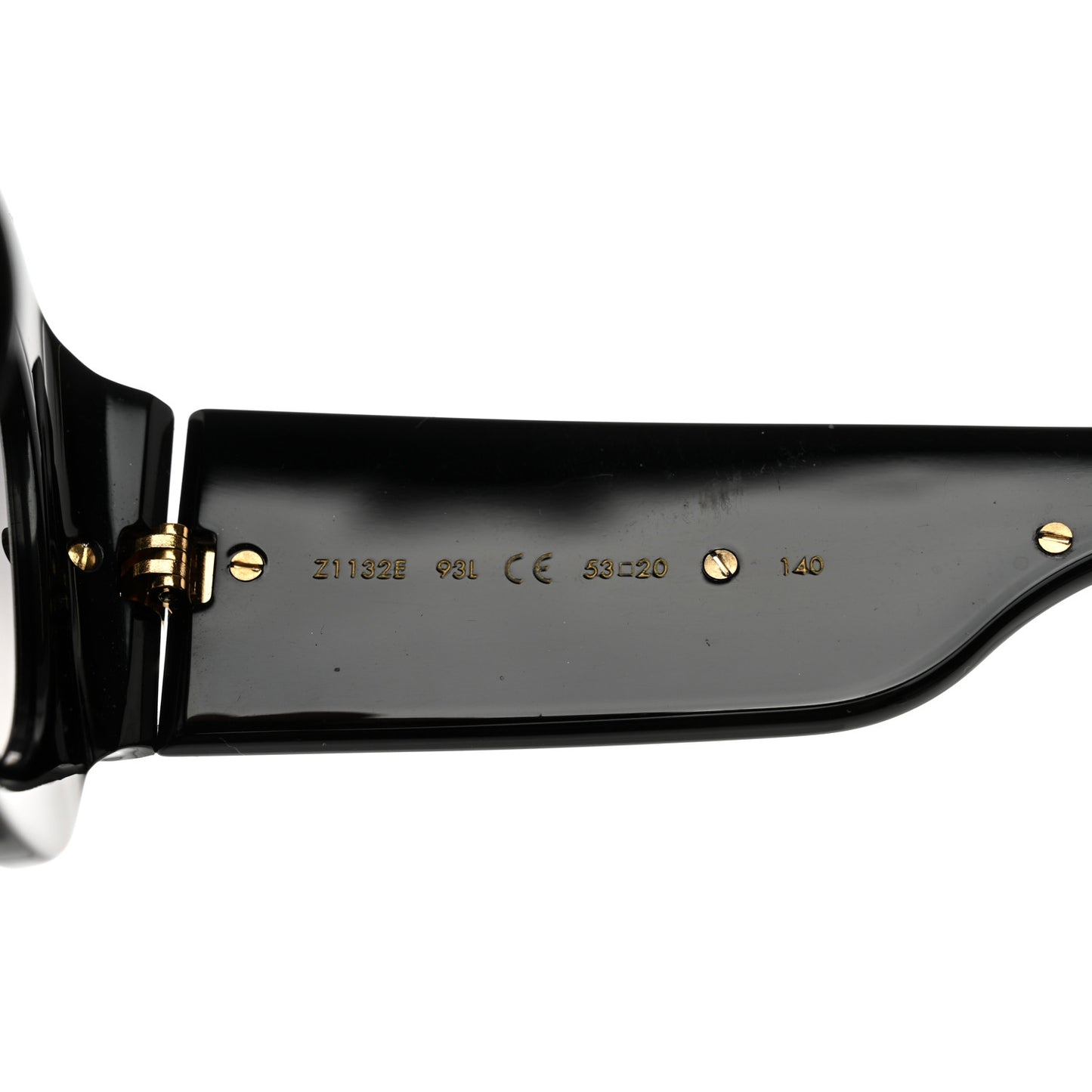 Acetate Paris Texas Sunglasses Z1132E Black