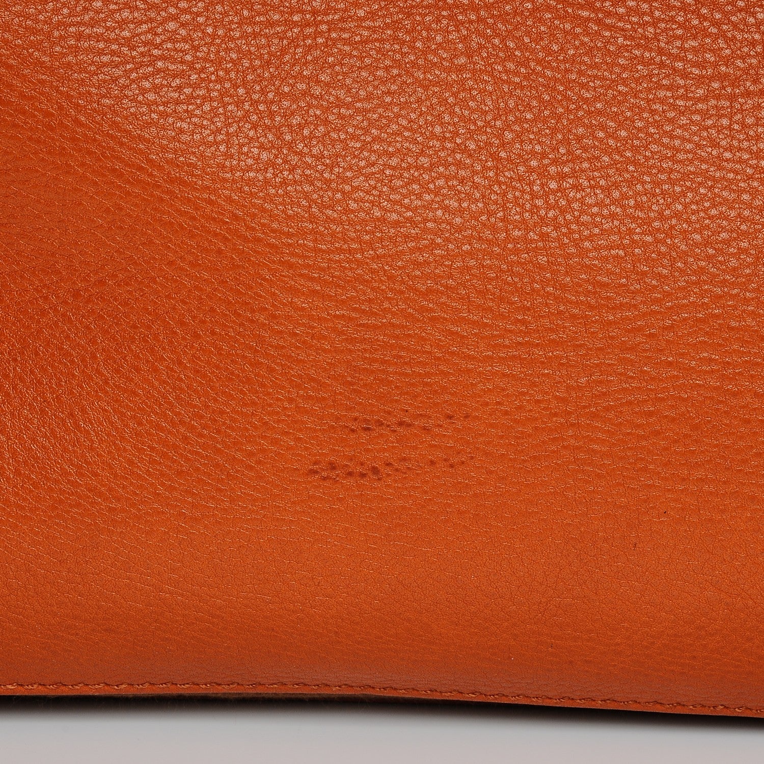 Saint Laurent Calfskin Canvas Small Muse Two Orange 8 of 9