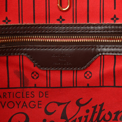 Louis Vuitton Damier Ebene Neverfull MM 6 of 16