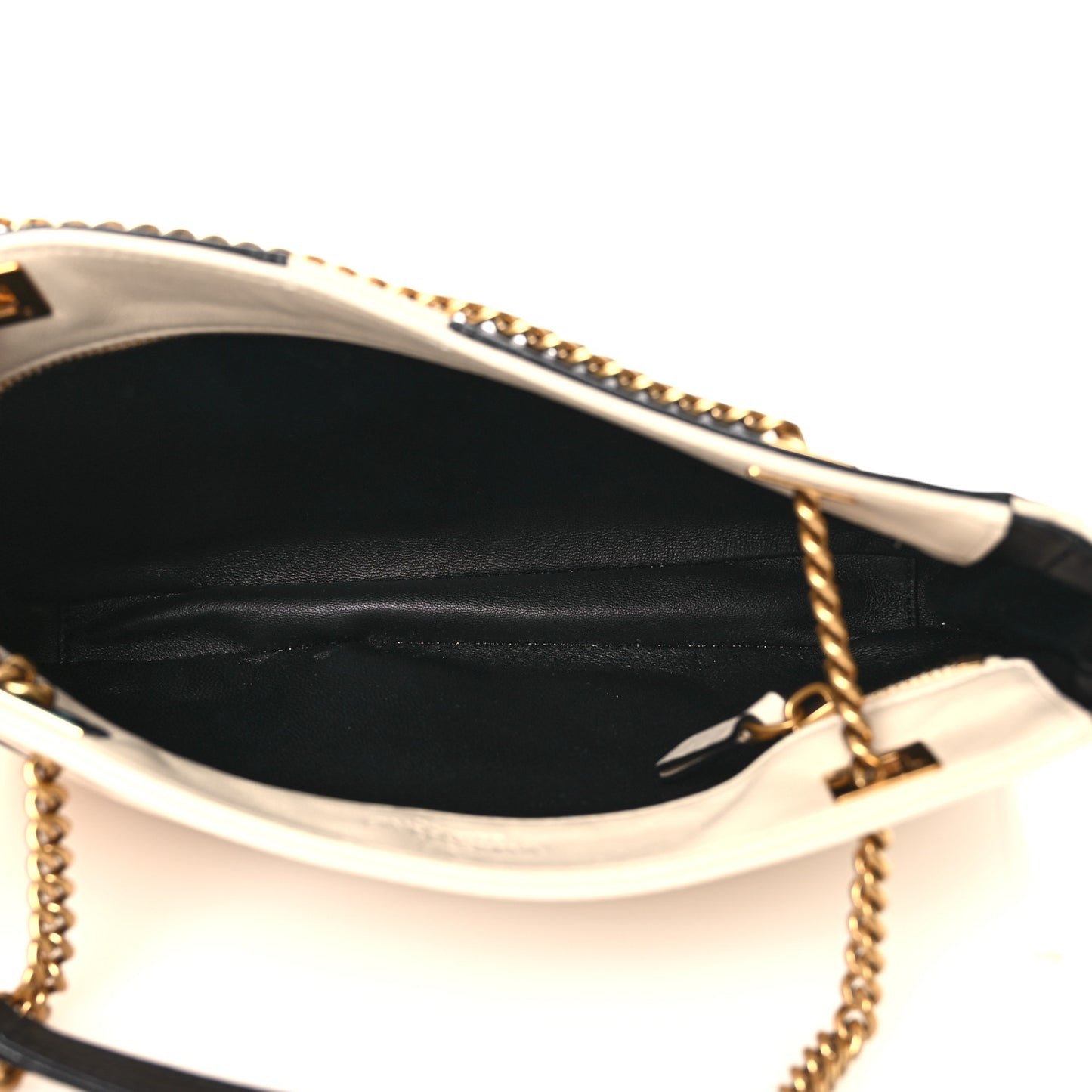 Nappa Small Viva Superstar Shopping Tote Butter Black