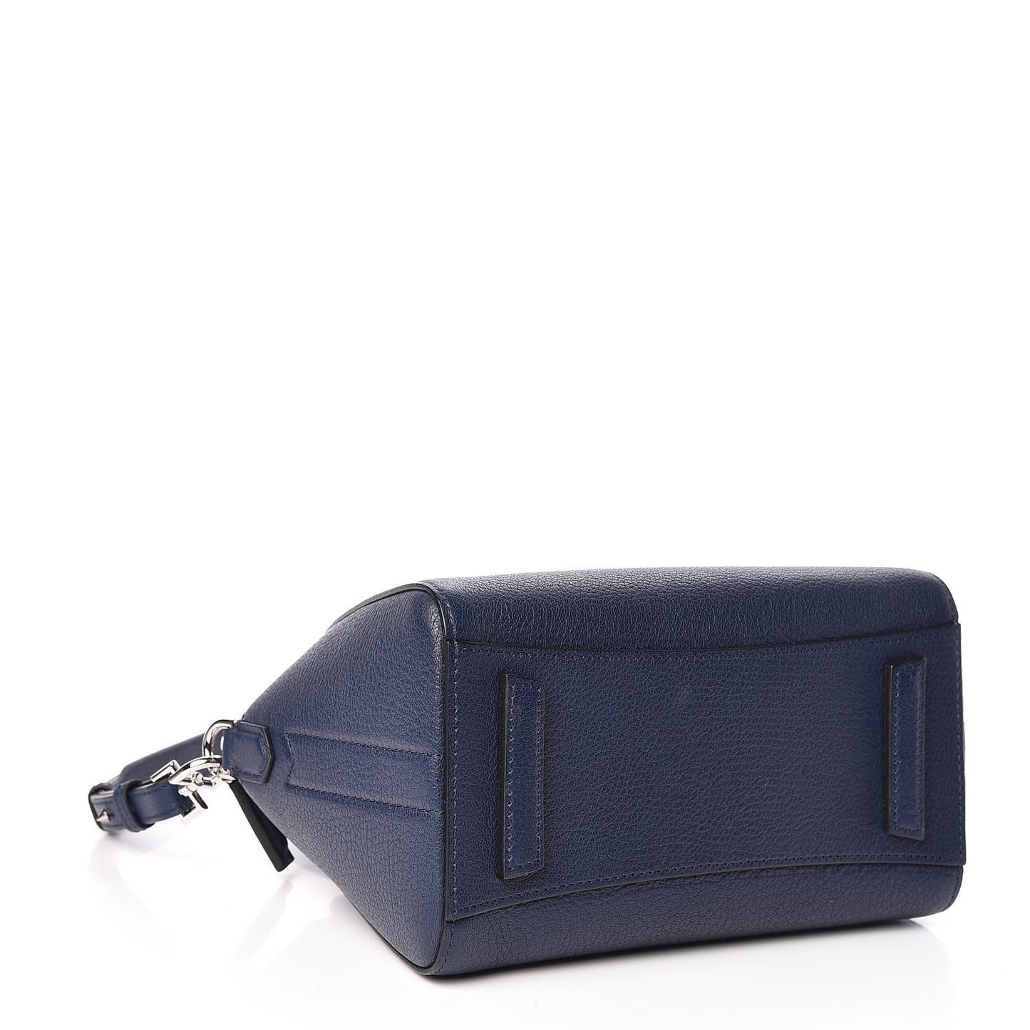 Sugar Goatskin Mini Antigona Navy