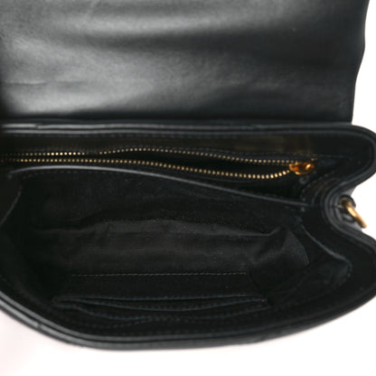 Saint Laurent SAINT LAURENT Calfskin Y Quilted Monogram Toy Loulou Crossbody Bag Black 5 of 8
