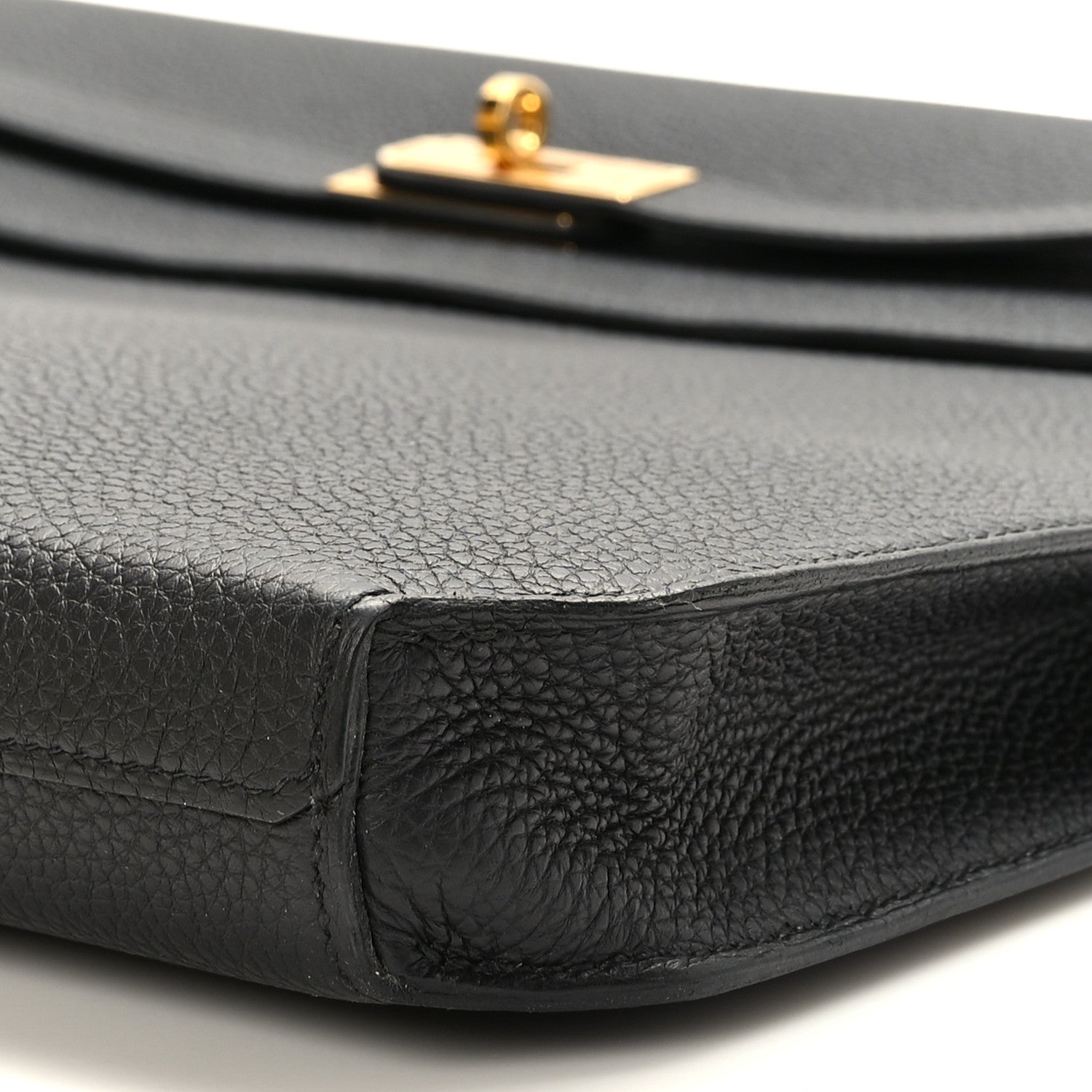 Hermes Togo Kelly Depeches 36 Black 9 of 9