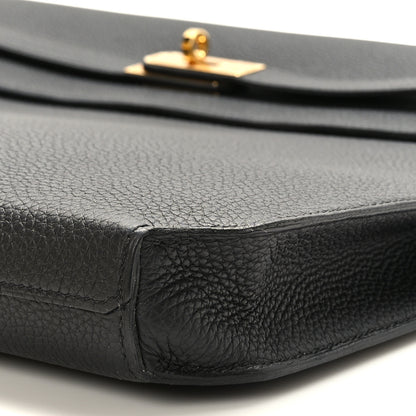 Hermes Togo Kelly Depeches 36 Black 9 of 9