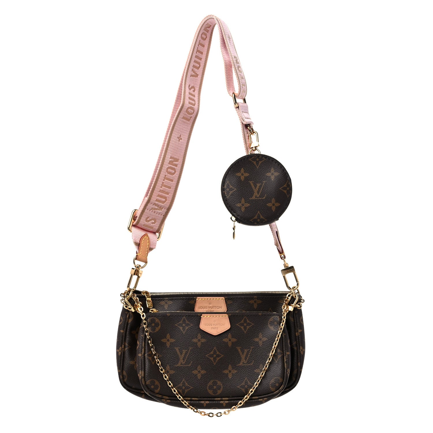 Louis Vuitton Monogram Multi Pochette Accessories Rose Clair 1 of 13