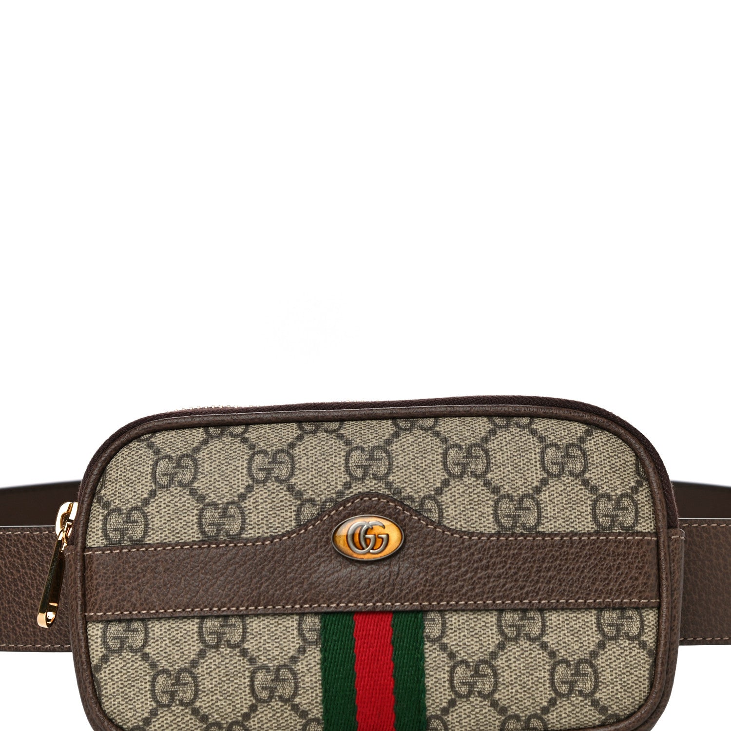 Gucci GG Supreme Monogram Ophidia Belted iPhone Case 95 39 Dark Brown 7 of 10