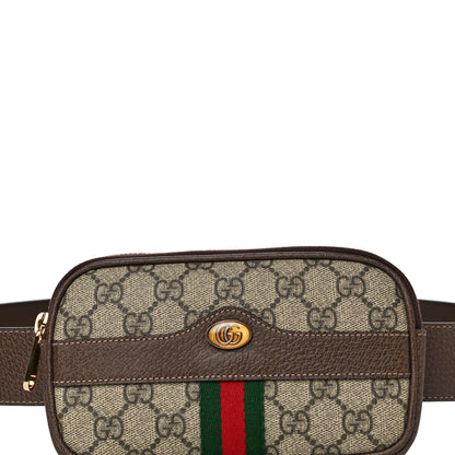 Gucci GG Supreme Monogram Ophidia Belted iPhone Case 95 39 Dark Brown 7 of 10