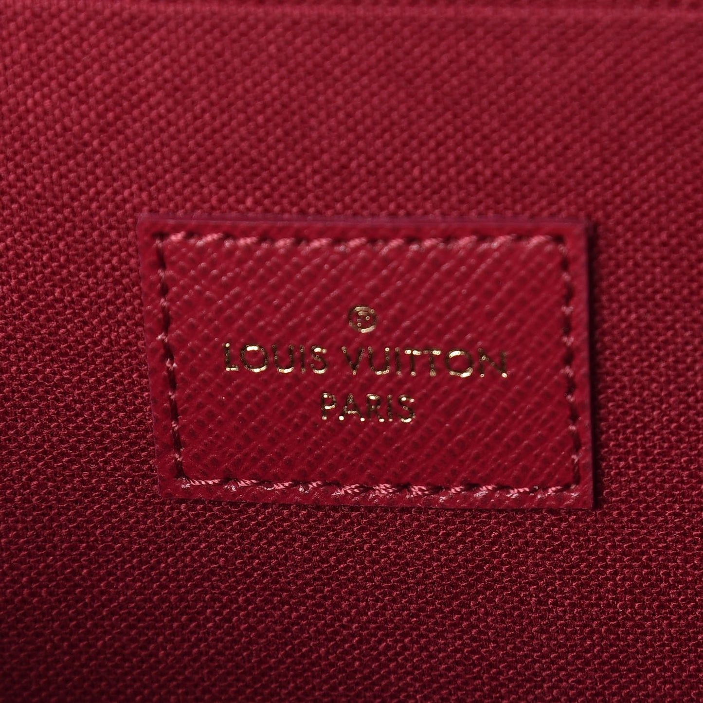 Monogram Pochette Felicie Chain Wallet Fuchsia
