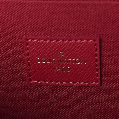 Louis Vuitton Monogram Pochette Felicie Chain Wallet Fuchsia 9 of 10