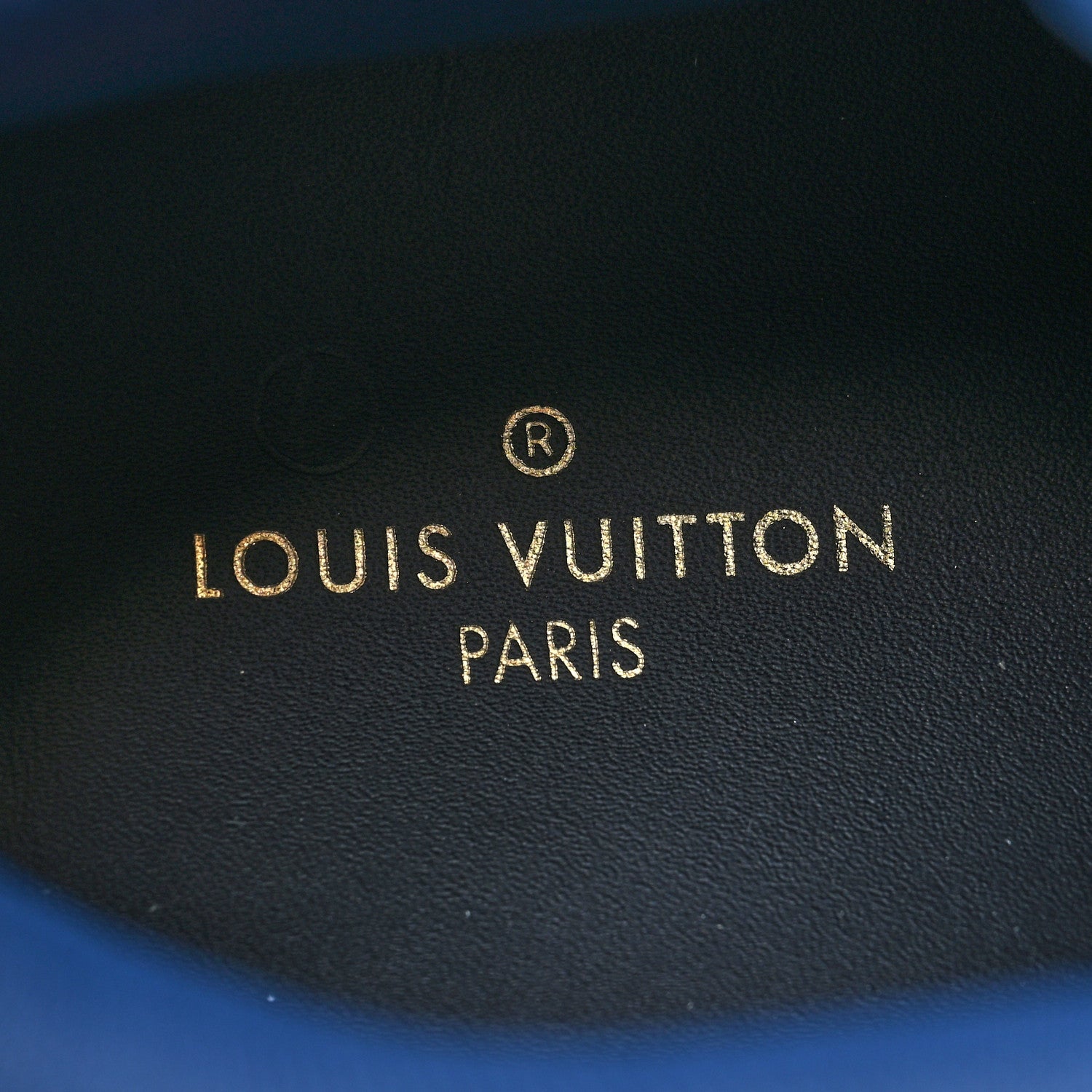 Louis Vuitton Monogram Denim Mens Oberkampf Ankle Boots 10 Blue 8 of 8