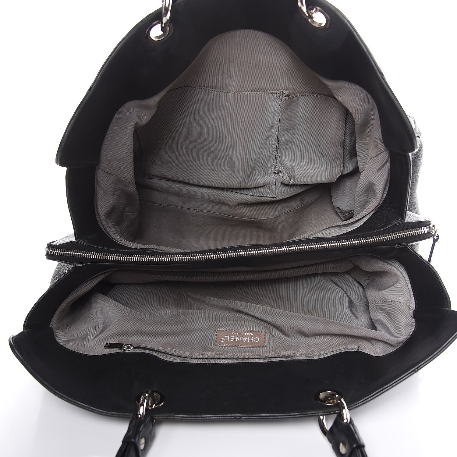 Chanel Soft Caviar Quilted Large Timeless Tote Black 5 of 28