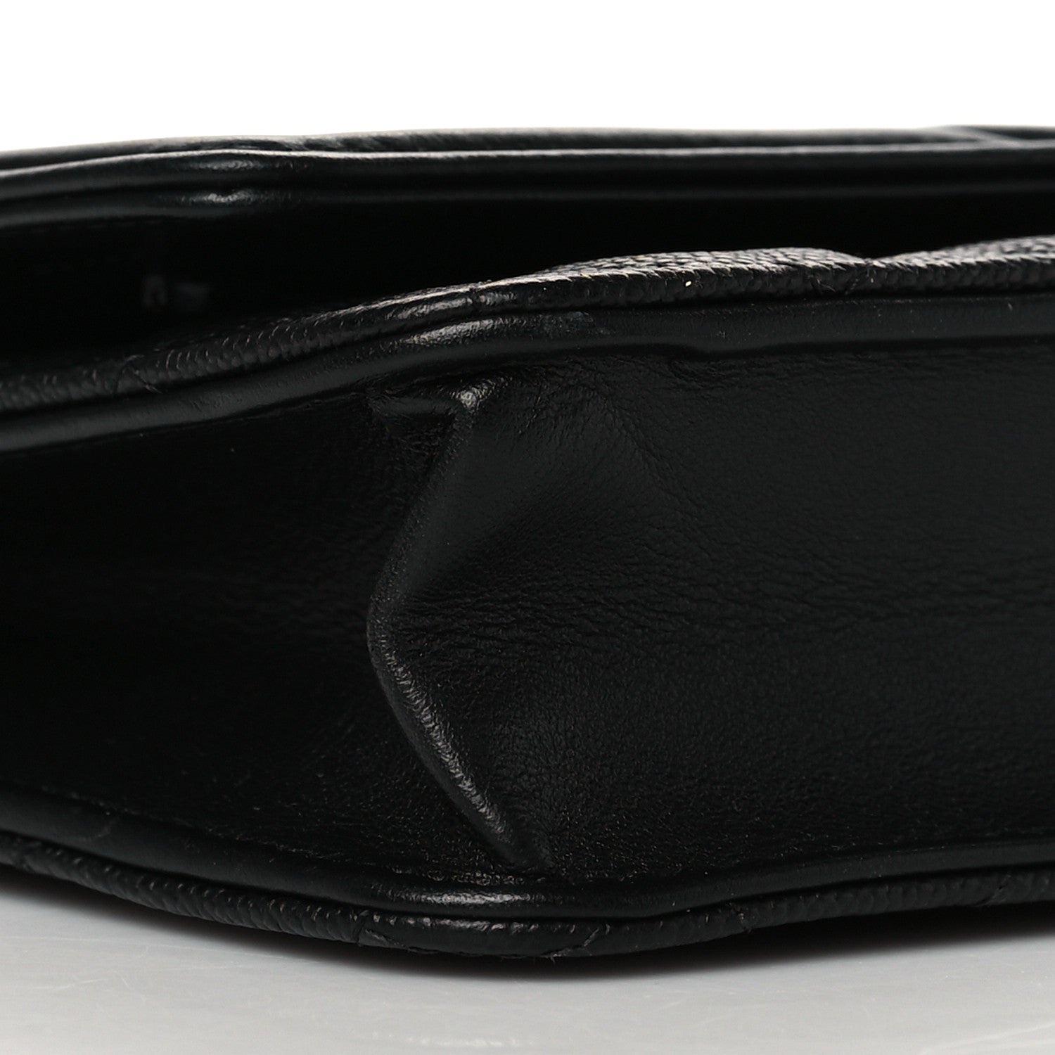 Chanel Caviar Quilted CC Filigree Wallet On Chain WOC Black 9 of 12