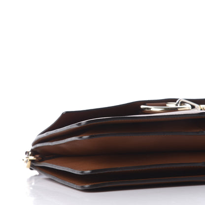 Chloe Suede Calfskin Medium Faye Shoulder Bag Tobacco 7 of 9