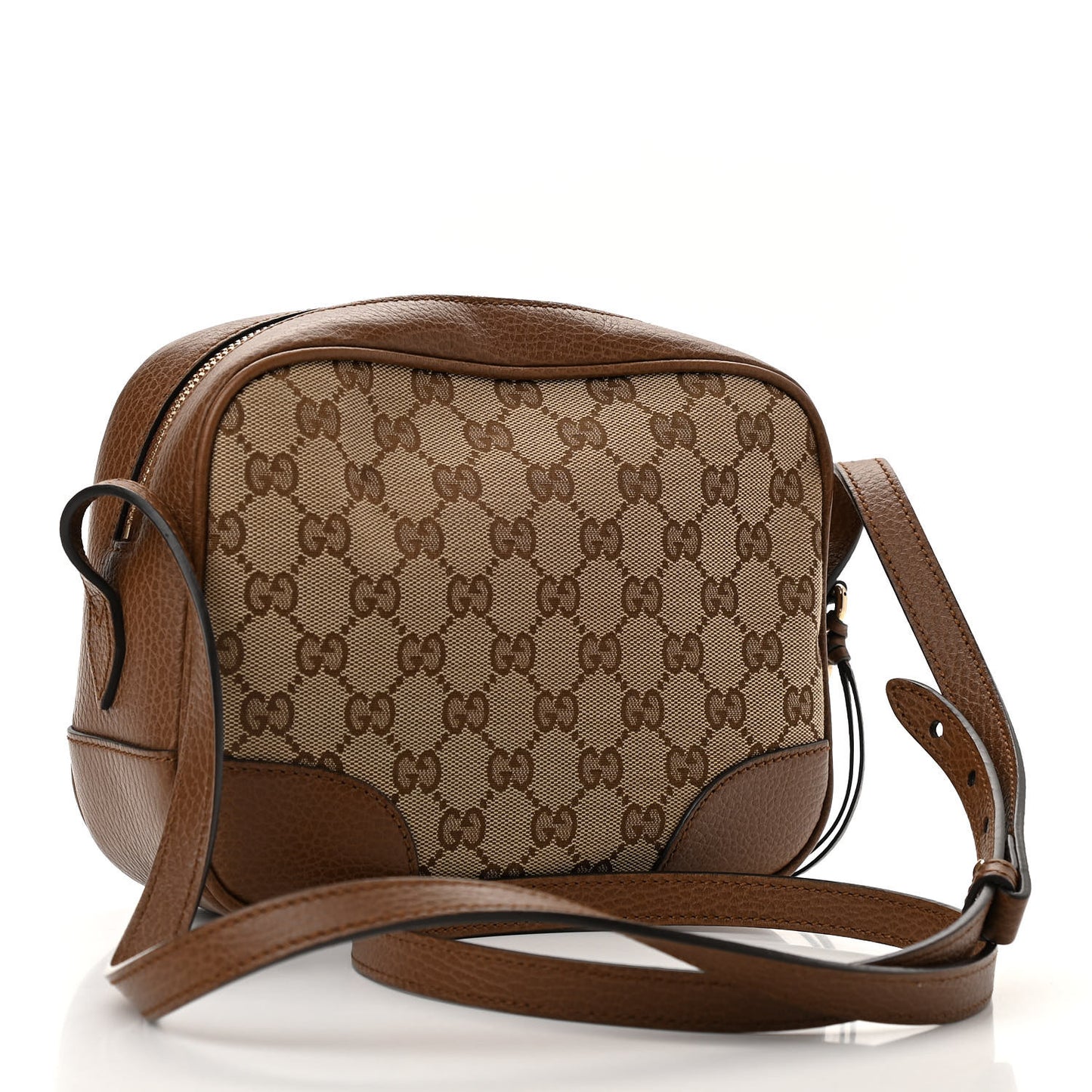 Monogram Mini Bree Messenger Bag Beige Tabacco