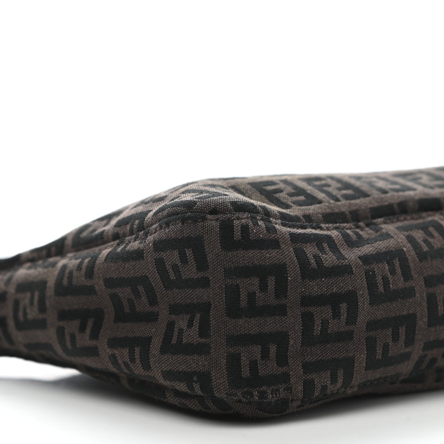 Fendi Zucchino Mini Pochette Tobacco Moro 8 of 12