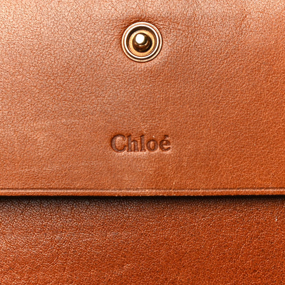 Chloe Calfskin Hudson Long Wallet Caramel 6 of 17
