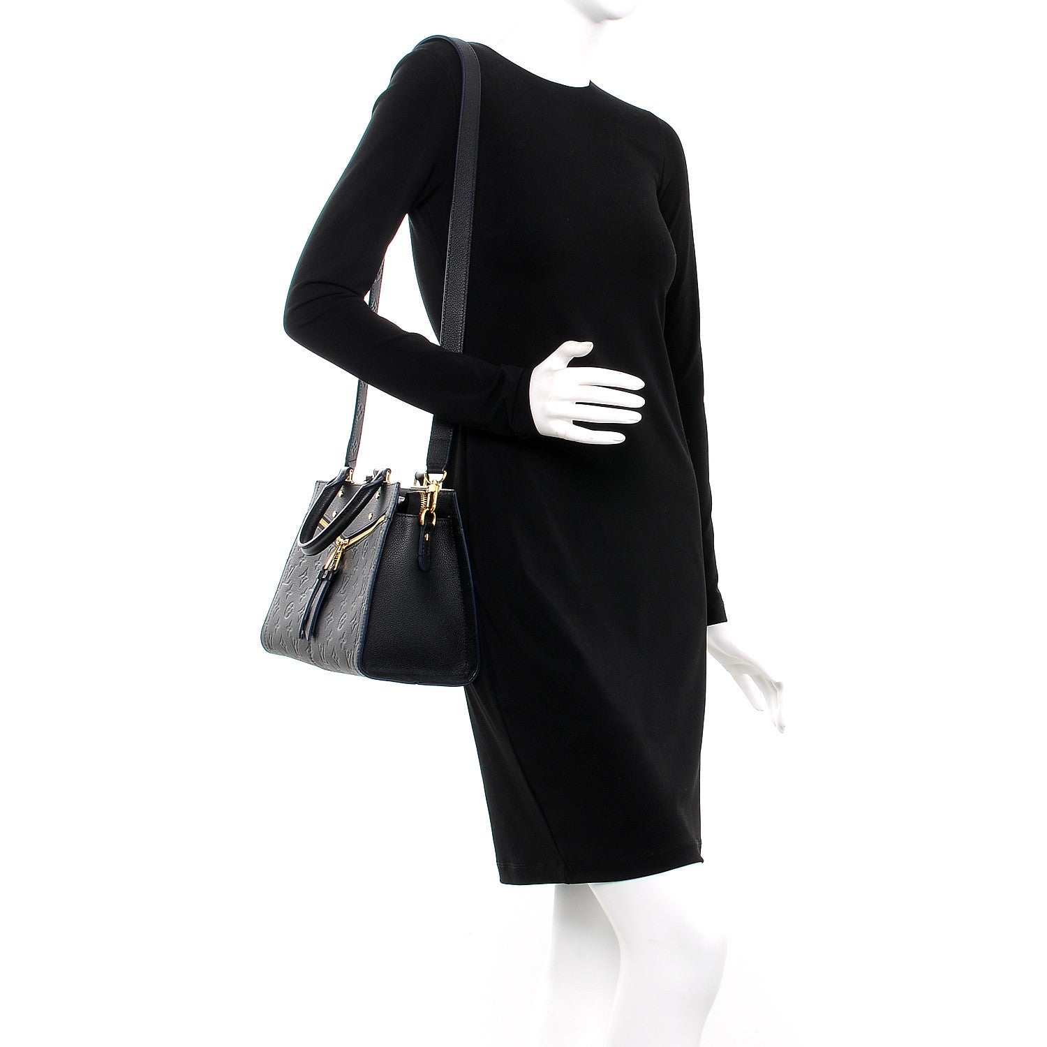 Louis Vuitton Empreinte Sully PM Black 2 of 6