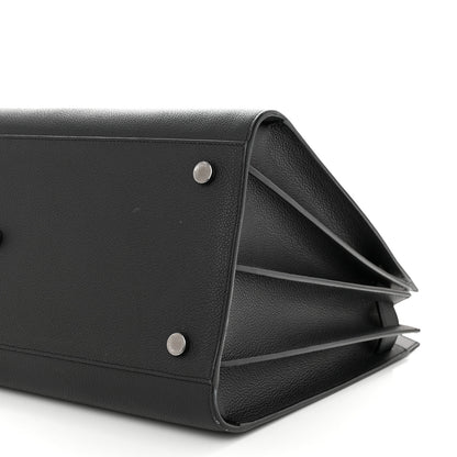 Saint Laurent Grained Calfskin Large Sac De Jour Carryall Black 9 of 10