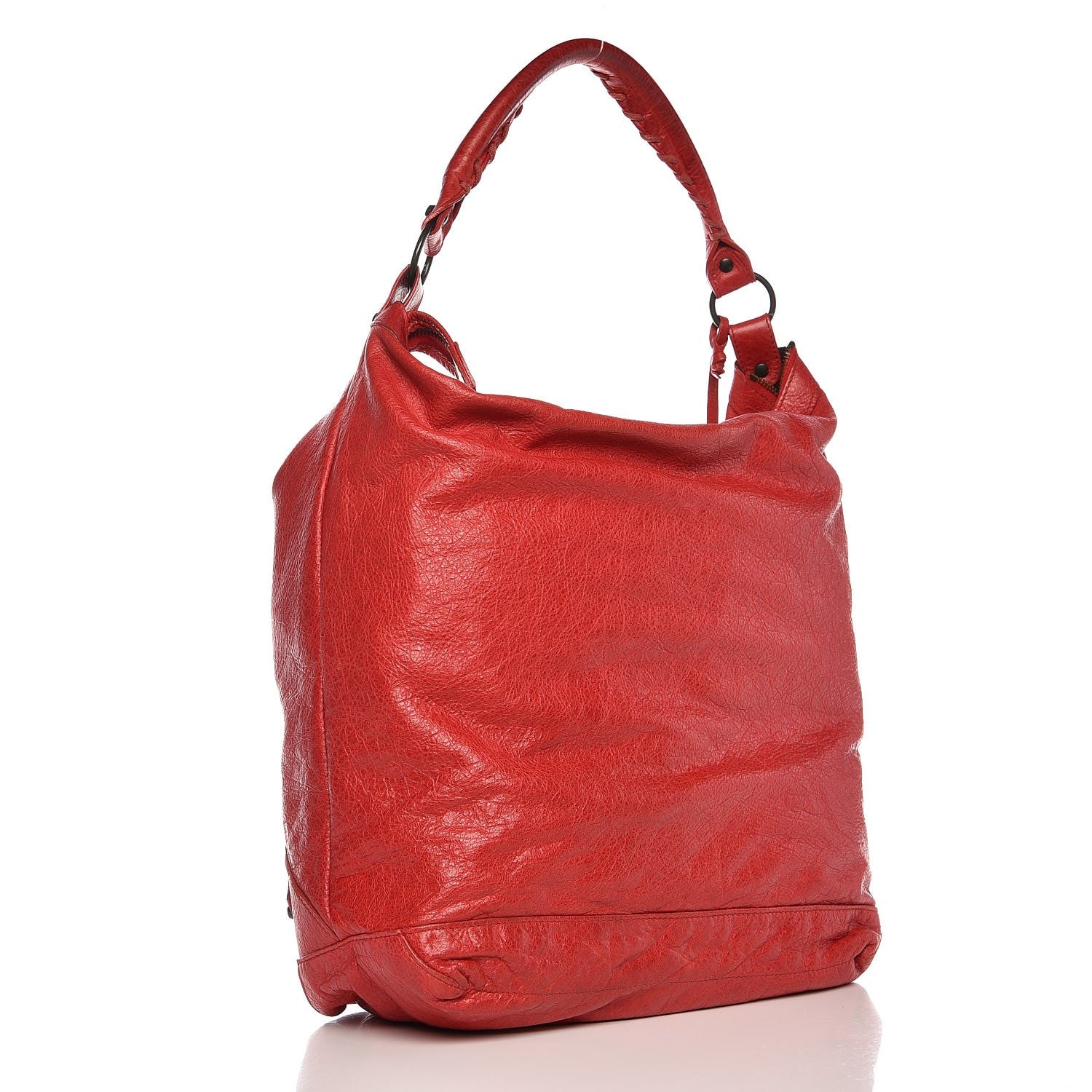 Balenciaga Agneau Classic Hardware Day Hobo Coquelicot 3 of 7