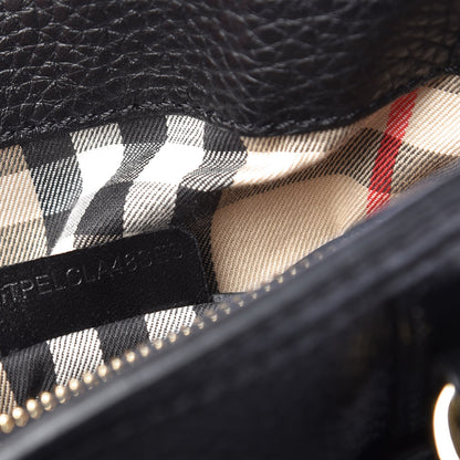 Burberry Grainy Calfskin Medium Golderton Tote Black 9 of 12