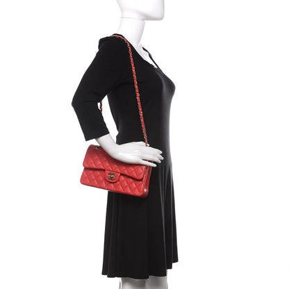 Chanel Caviar Quilted Small Double Flap Red 2 of 10